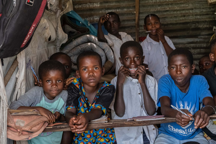 DRC: The Displaced Classroom by Moses Sawasawa | 2024