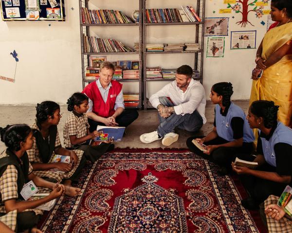 David Beckham Visits EAA Foundation Initiative in India, Celebrates the Power of Learning and Hope