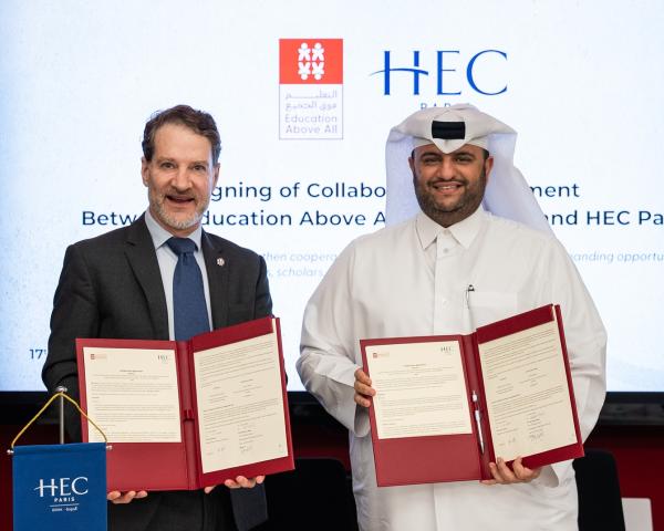 Education Above All Foundation and HEC Paris Sign Collaboration Agreement to Advance Educational Opportunities and Research
